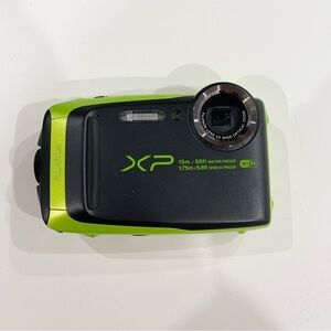 FUJIFILM Digital Camera FX-XP90LM 16.4MP Waterproof Lime